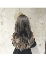 アヴァンスクロス あべのルシアス店(AVANCE.CROSS)&nbsp;ホワイトグレー×バレイヤージュ