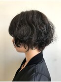 お手入れ簡単ラフショート
