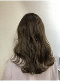 【EIGHT沖縄】お客様スタイル_デザインカラー_切りっぱなしボブ