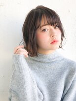 ルティア(Lutia) シースルーバング アッシュブラウン