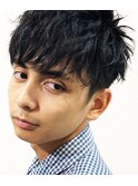 黒髪☆ツーブロック刈り上げ☆王道束感ショート