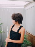 大人かわいい♪スリークショート♪サイドグラデーション