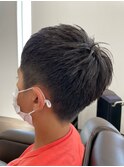 リクルート◎ビジネス◎短髪刈り上げワックスなし爽やかメンズ