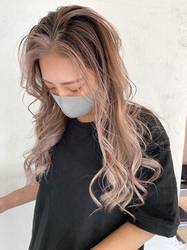 プネル(punel) ダブルカラー/ベージュカラー/インナーカラー/ハイライト[原宿]