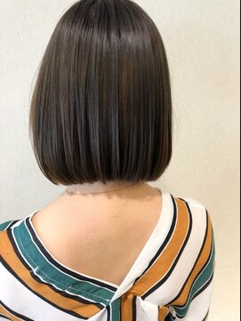 スーパーカットトリイマエショップ(SUPER CUT TORIIMAE SHOP) 重めボブスタイル