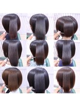 プレジールヘアー カット＆内巻き縮毛矯正☆