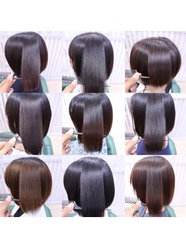 プレジールヘアー カット＆内巻き縮毛矯正☆