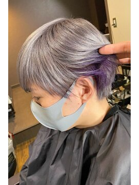 ファンド 千葉(fand) イヤリングカラー/インナーカラー/グレージュ/デザインカラー