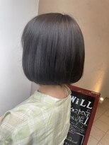 ウィル 京橋店(WiLL)&nbsp;【WiLL京橋店】栗野京弥　丸みボブ透明感グレージュ