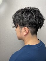 プレミアムバーバー 銀座店(PREMIUM BARBER produce by HIRO GINZA)&nbsp;大人ツーブロックパーマスタイル