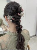 《花屋併設》網おろしローポニー/玉ねぎヘア/カール◎20代30代