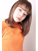 ヨファ ヘアー 芦屋店(YOFA hair)&nbsp;ウル艶美髪ストレートミディココアベージュ1203