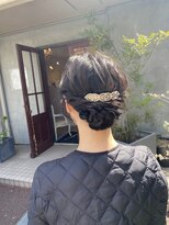 ルブランヘアギャラリー(Le blanc hair gallery)&nbsp;シニヨンスタイル