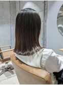 外ハネストレート
