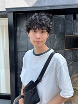 ローウェ 青山 表参道(Louwe) 無造作マッシュパーマ