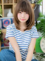 カバーヘア ブリス 戸田公園西口店(COVER HAIR bliss)&nbsp;大人かわいい暖色系カラー鎖骨ミディアムc5戸田公園20代30代40代