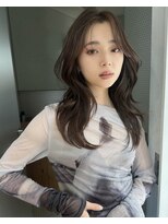 サイン 渋谷(SIGN)&nbsp;レイヤーカットイヤリングカラーインナーカラーケアブリーチ