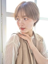 ハルキミナト ジャパン トウキョウ(HARUKI MINATO japan TOKYO)&nbsp;20代30代40代耳かけショート前髪なしハンサムショートカット