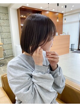 シンス(Since) アッシュベージュ/透明感カラー/ブリーチなし/夏目寧々