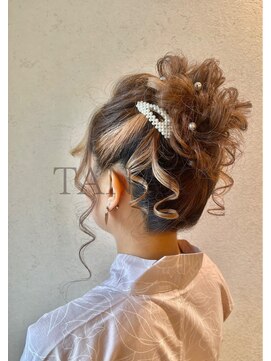 シャルムバイケンジ(Charm.by KENJE) 【夜会アップ】結婚式/同窓会/銀座/浴衣/成人式/ヘアセット