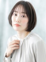 ドクターズサロン LAB 小山店&nbsp;ミストバング小顔シンプルツヤ髪ショートボブm小山20代30代40代