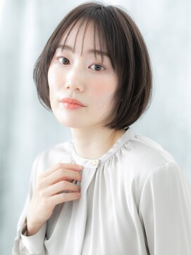 ドクターズサロン LAB 小山店 ミストバング小顔シンプルツヤ髪ショートボブm小山20代30代40代