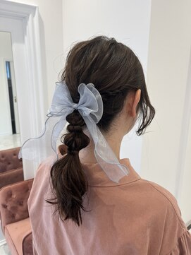 モア 岡崎(more) 編みおろしアレンジ