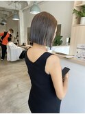 丸くならないbob...