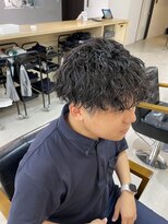 ニコフクオカヘアーメイク(NIKO Fukuoka Hair Make)&nbsp;福岡天神/メンズカット/波巻きパーマ/ツイストスパイラルパーマ