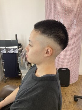 コワファースト 別府 ボウズスタイル×スキンフェード