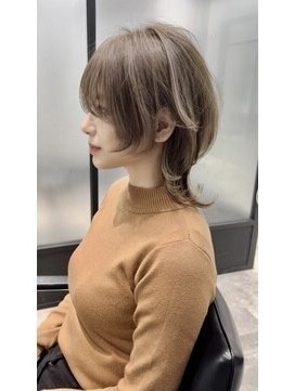 ダブルトーキョー シブヤ(W-TOKYO SHIBUYA) 顔回りが可愛い☆　ボブウルフ　ウルフカット