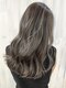 アップ(A+hair)の写真/【三宮/元町】白髪もハイライトでオシャレにカバー♪白髪ぼかしで伸びても気になりにくい綺麗なスタイルを*