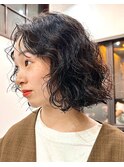 ボブパーマフレンチボブパーマミニボブパーマくせ毛風パーマ