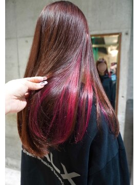 シィーム(cime) イヤリングカラー ネオンピンク