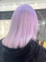 デート 下北沢(DATE) ダブルカラーミルクティーピンクベージュカラーハイトーンカラー