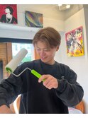 刈り上げセンターパート