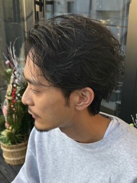 リット バイ フィフス 天文館店(Lit. by fifth) 鹿児島センターパートフェザーパーマツイスパメンズパーマウルフ