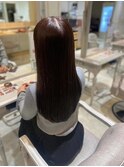 ツヤ髪ピンクブラウン