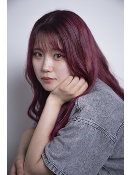 アルバサンス(albasanz) ボルドーピンクカラー(ブリーチカラー)