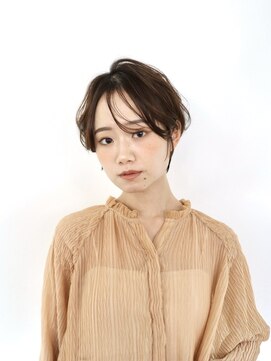 メモリーズ 表参道(Memories) 大人かわいい小顔ショートショートヘア30代40代50代白髪ぼかし