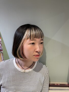ウサギジュニア(ウサギjr.) 前髪インナーダブルカラー
