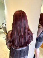 エスト 小倉(est)&nbsp;筋感しっかり！派手にしたい方！ピンクハイライト