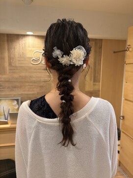 テラス(Terrace) 【Terrace】大人可愛い編み下ろしアレンジ