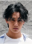 フェザーショートフェザーパーマニュアンスパーマショートヘア