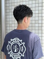 エルパティオ(EL PATIO) 束感×センターパートフェード