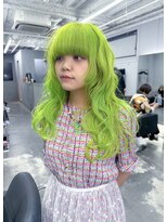 ジオラマ(DIORAMA)&nbsp;ライムグリーンカラー