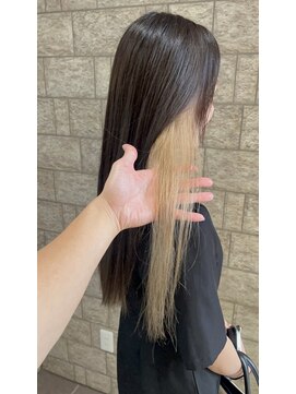 シェアサロンシエナ(share salon SCENA) インナーミルクティーカラー