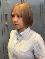 ゲーム 下北沢(GAME)&nbsp;ダブルカラー/大人レイヤー/ミルクティーベージュ/ウルフ/下北沢