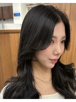 メラク(Merak)&nbsp;韓国風顔まわりレイヤーカット【渋谷/表参道/Merak/髪質改善】