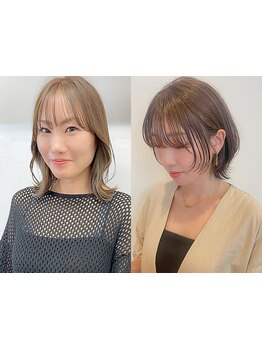 【海が見えるサロン】あなたのスタイルにマッチするヘアデザインで、オシャレをご提案♪